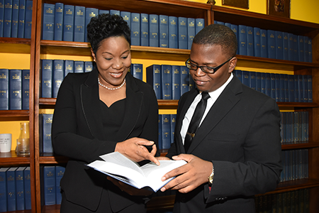 Two Lawyers Speaking